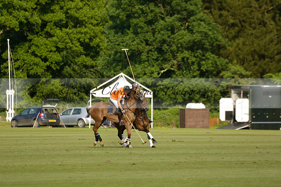 Shoreline v Cowdray Vikings in a Easebourne Cup Semi-final Polo match 2013.06.07