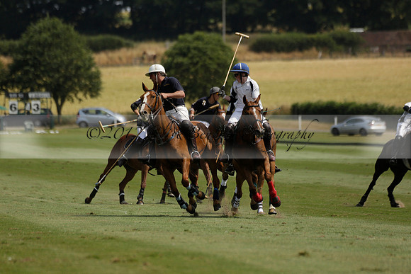 Silver Fox v Wintershall in a July 4 Goal Polo match 2013.07.17