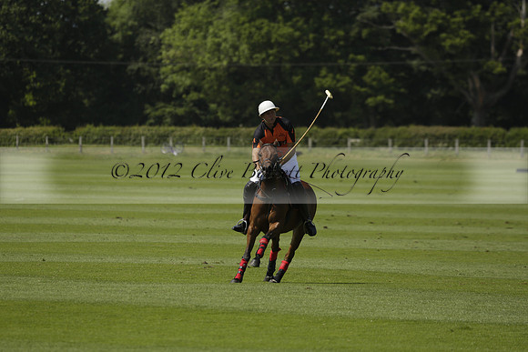 Four Quarters Orange v Montana in a Cicero Cup Polo match 2013.06.06