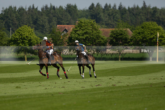 Four Quarters Orange v Montana in a Cicero Cup Polo match 2013.06.06