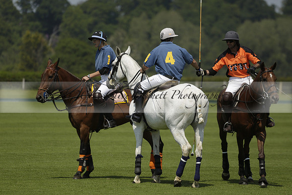 Four Quarters Orange v Montana in a Cicero Cup Polo match 2013.06.06