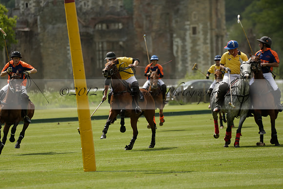 Las Estrellas v Four Quarters Blue in the final of the Jubilee Cup Polo match 2013.06.02