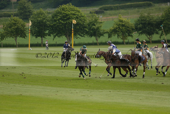 Maiz Dulce v Burningfold in an Easebourne Cup polo match 2013.06.07