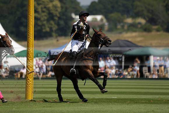 Zacara v Talandracas in a Veuve Clicquot Gold Cup Polo Match 2013.07.18