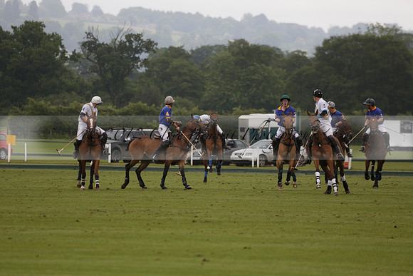 Burningfold v Combe Place in a June 4 Goal Cup polo match 2013.06.11