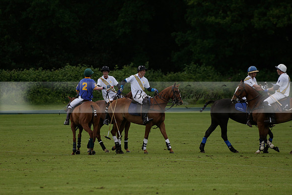 Burningfold v Combe Place in a June 4 Goal Cup polo match 2013.06.11