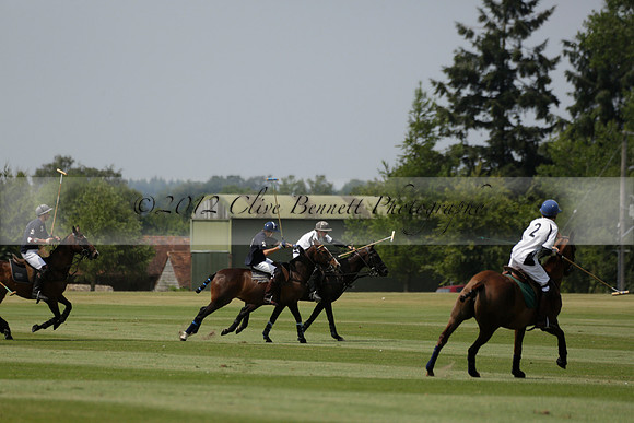 Silver Fox v Wintershall in a July 4 Goal Polo match 2013.07.17