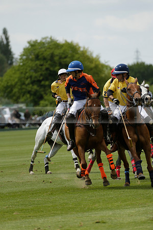 Las Estrellas v Four Quarters Blue in the final of the Jubilee Cup Polo match 2013.06.02