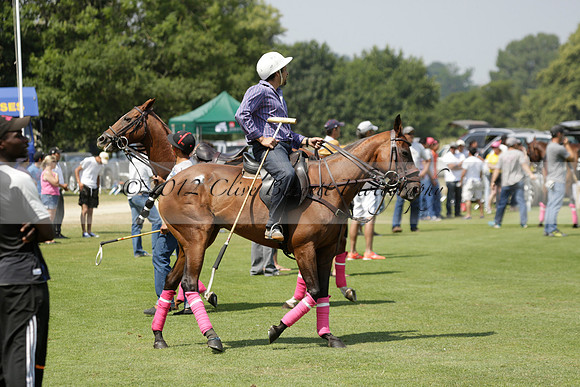 Zacara v Talandracas in a Veuve Clicquot Gold Cup Polo Match 2013.07.18