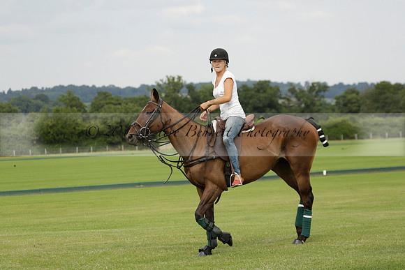 Beau Design v Boscom in an August Rother Cup 4 goal polo match at Cowdray Park Polo Club on Wednesday 07 August 2013