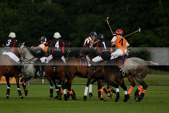 Enigma v Thai Polo in a Veuve Clicquot Gold Cup Polo Match 2013.06.25
