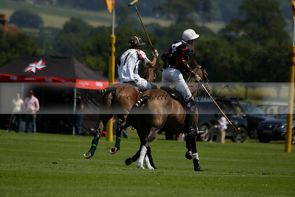 Enigma v Dubai in a Veuve Clicquot Gold Cup Polo Match 2013.07.08