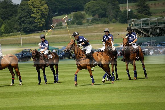 Zacara v Les Lions in a Veuve Clicquot Gold Cup Polo Match 2013.07.06