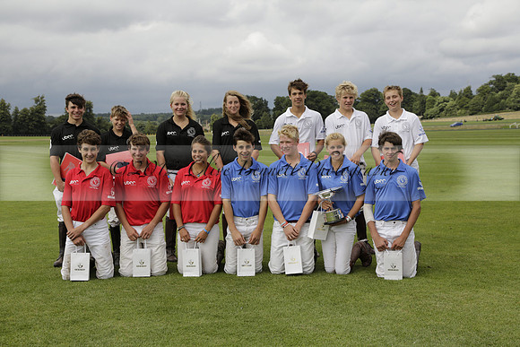 The Colts Cup presentation at Cowdray Park Polo Club on Lawns 2 on Thursday 15 August 2013 2013.08.15