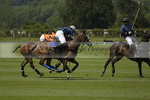 Four Quarters Orange v Montana in a Cicero Cup Polo match 2013.06.06