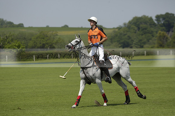 Four Quarters Orange v Montana in a Cicero Cup Polo match 2013.06.06