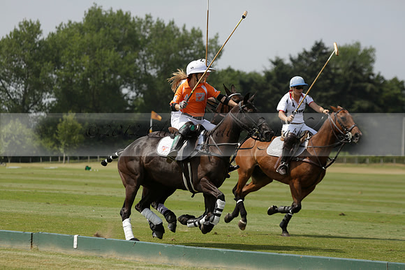 Cowdray Vikings v Enigma in a Bloom British Ladies Open Championship Polo match 2013.07.17
