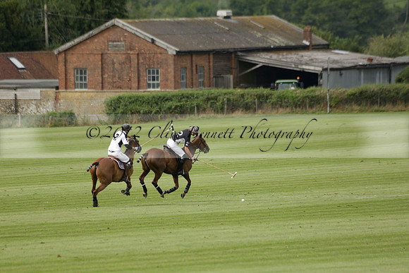 Beau Design v Boscom in an August Rother Cup 4 goal polo match at Cowdray Park Polo Club on Wednesday 07 August 2013