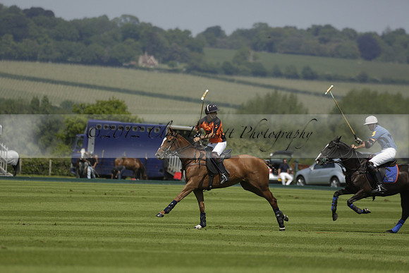 Four Quarters Orange v Montana in a Cicero Cup Polo match 2013.06.06