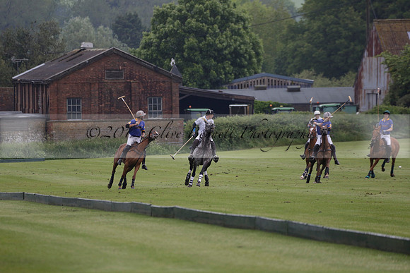 Burningfold v Combe Place in a June 4 Goal Cup polo match 2013.06.11