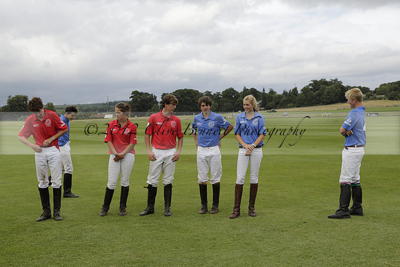 The Colts Cup presentation at Cowdray Park Polo Club on Lawns 2 on Thursday 15 August 2013 2013.08.15