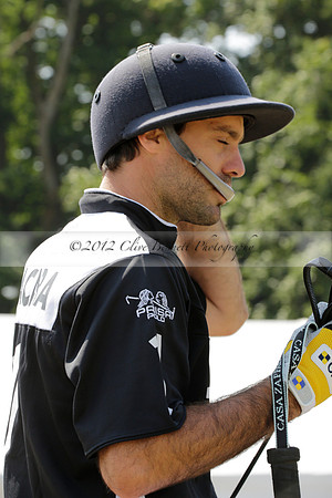 Zacara v Talandracas in a Veuve Clicquot Gold Cup Polo Match 2013.07.18