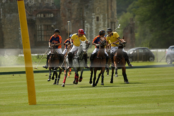 Las Estrellas v Four Quarters Blue in the final of the Jubilee Cup Polo match 2013.06.02