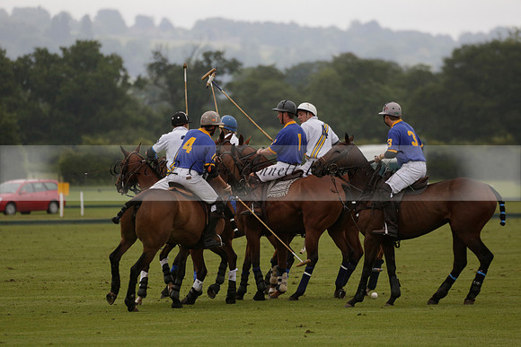 Burningfold v Combe Place in a June 4 Goal Cup polo match 2013.06.11