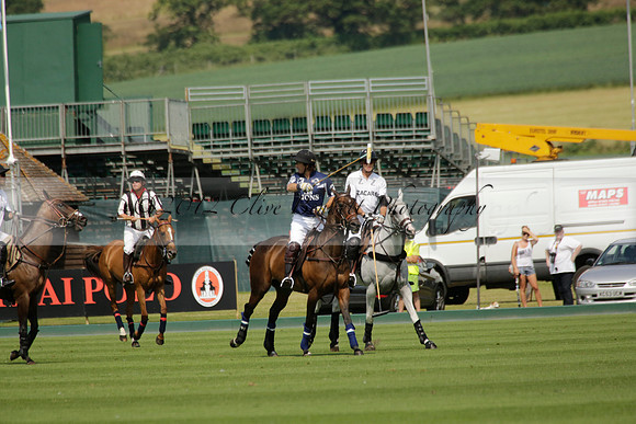 Zacara v Les Lions in a Veuve Clicquot Gold Cup Polo Match 2013.07.06