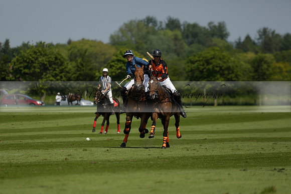Four Quarters Orange v Montana in a Cicero Cup Polo match 2013.06.06