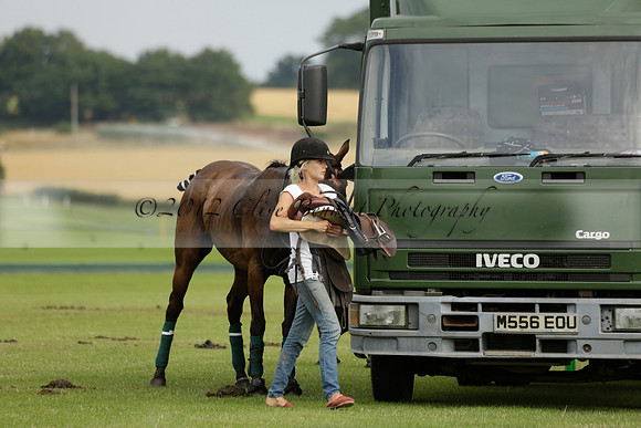 Beau Design v Boscom in an August Rother Cup 4 goal polo match at Cowdray Park Polo Club on Wednesday 07 August 2013