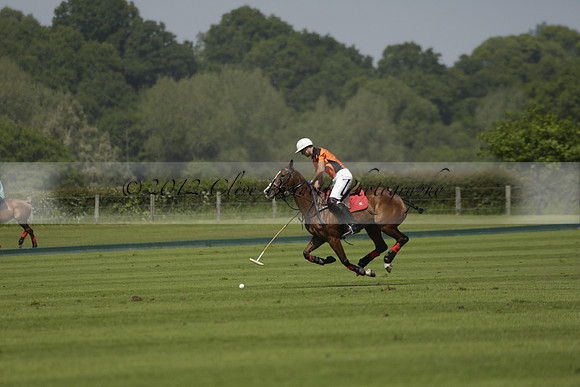 Four Quarters Orange v Montana in a Cicero Cup Polo match 2013.06.06
