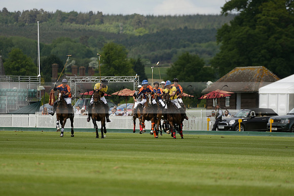 Las Estrellas v Four Quarters Blue in the final of the Jubilee Cup Polo match 2013.06.02