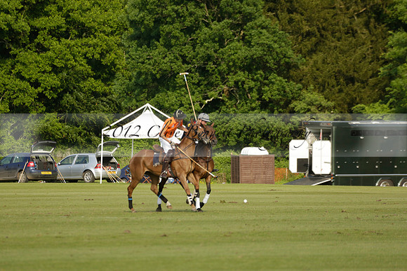 Shoreline v Cowdray Vikings in a Easebourne Cup Semi-final Polo match 2013.06.07