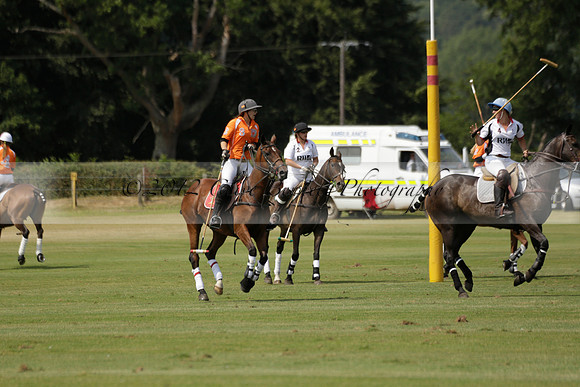 Cowdray Vikings v Enigma in a Bloom British Ladies Open Championship Polo match 2013.07.17