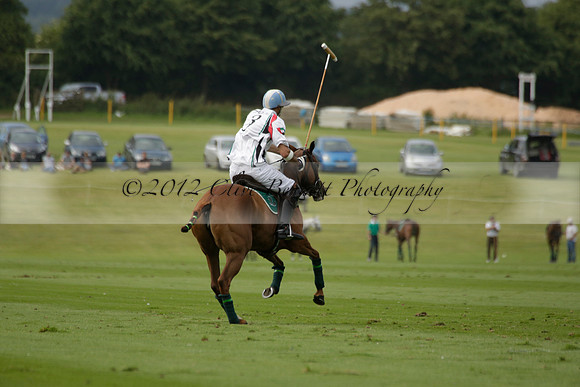 Dubai v La Bamba de Areco in a Veuve Clicquot Gold Cup Polo Match 2013.07.04