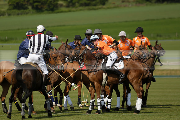 Lost Boys Cowdray Vikings in the Jaeger Le Coultre Duke of Sutherland Cup Subsidiary Final Polo match 2013.06.06