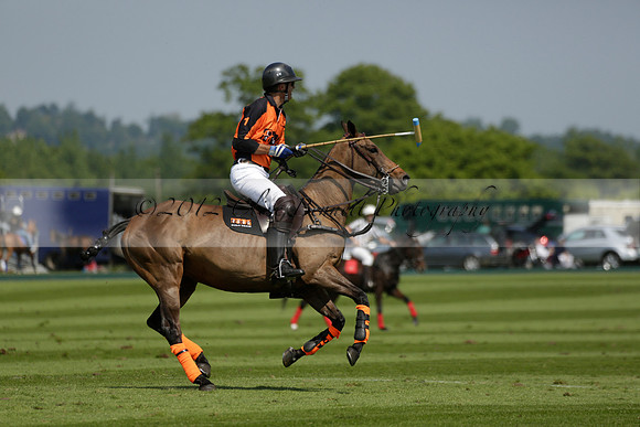 Four Quarters Orange v Montana in a Cicero Cup Polo match 2013.06.06