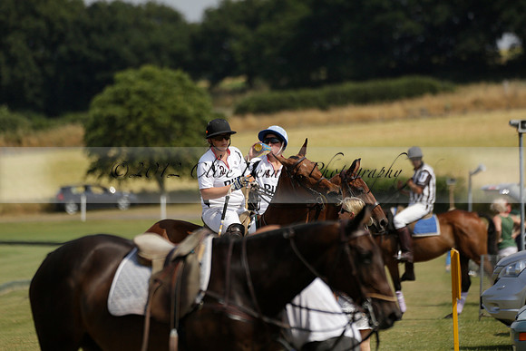 Cowdray Vikings v Enigma in a Bloom British Ladies Open Championship Polo match 2013.07.17