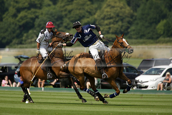 Zacara v Les Lions in a Veuve Clicquot Gold Cup Polo Match 2013.07.06