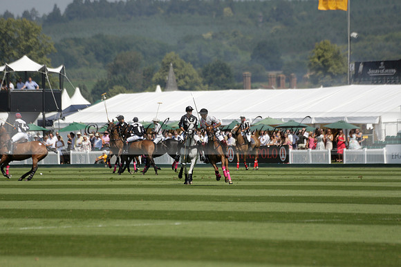 Zacara v Talandracas in a Veuve Clicquot Gold Cup Polo Match 2013.07.18