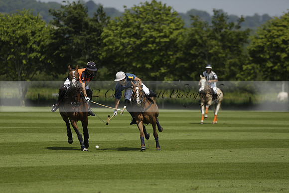 Four Quarters Orange v Montana in a Cicero Cup Polo match 2013.06.06