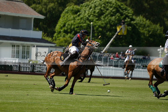 Black Bears v Salkeld in a Cartier Queens Cup polo match 2013.06.05