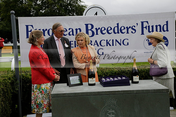 Race 6 Goodwood The British Stallion Studs Turf Club E.B.F. Fillies Stakes. 20130731. Race winner Ribbons owner Elite Racing Club