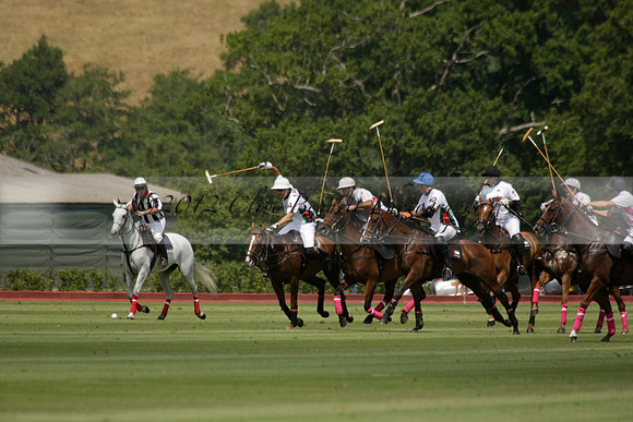 Talandracas v UAE Polo Team in a Veuve Clicquot Gold Cup Polo Match 2013.07.13