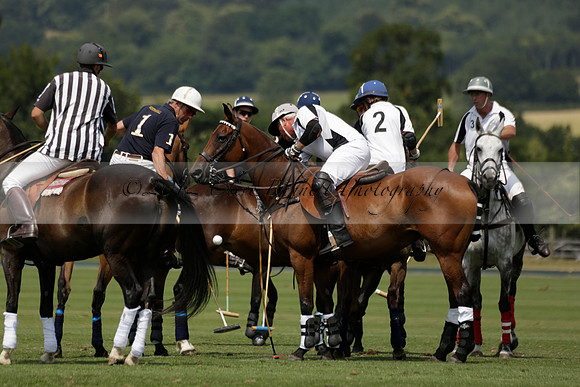 Silver Fox v Wintershall in a July 4 Goal Polo match 2013.07.17