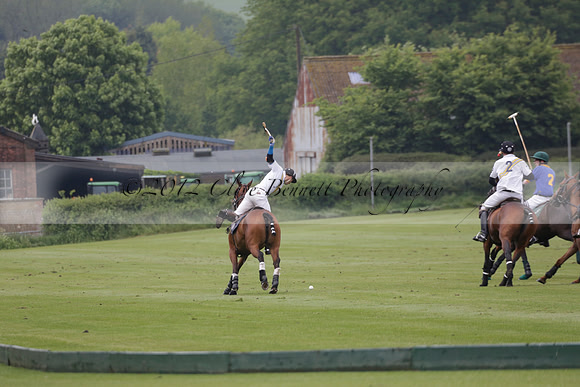Burningfold v Combe Place in a June 4 Goal Cup polo match 2013.06.11