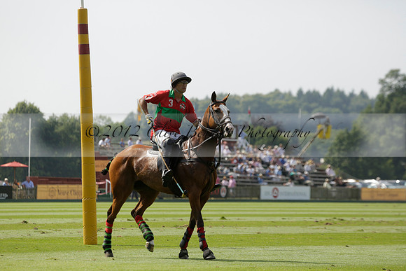 El Remanso v Sumaya in a Veuve Clicquot Gold Cup Polo Match 2013.07.13
