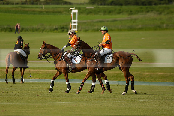 Shoreline v Cowdray Vikings in a Easebourne Cup Semi-final Polo match 2013.06.07