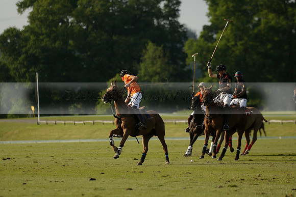 Shoreline v Cowdray Vikings in a Easebourne Cup Semi-final Polo match 2013.06.07
